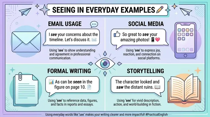 Seing or Seeing in Everyday Examples