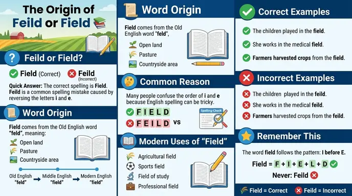 The Origin of Feild or Field