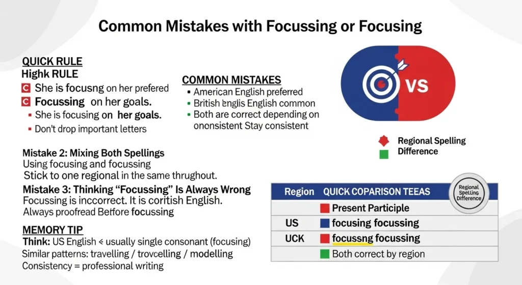 Common Mistakes with Focussing or Focusing
