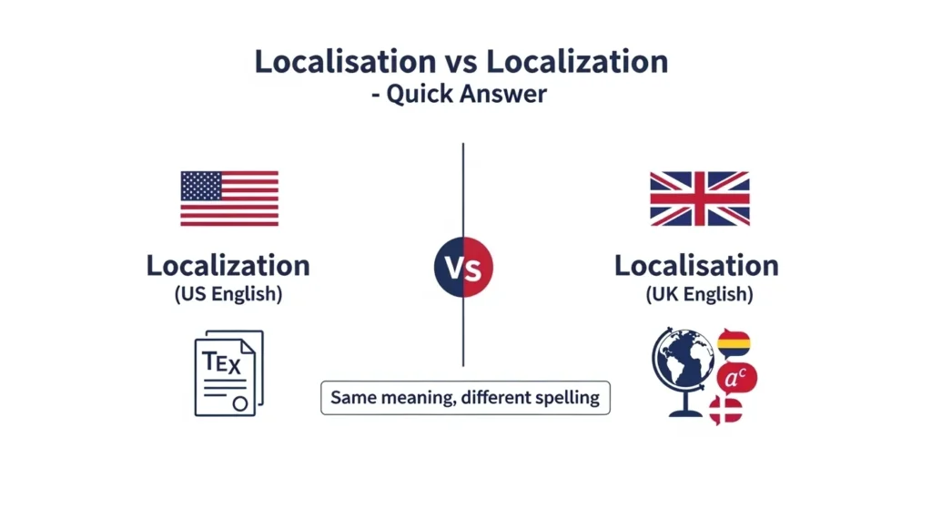 Localisation or Localization: Quick Answer