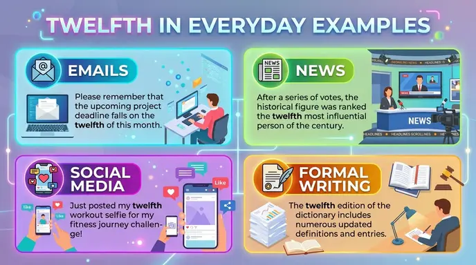 Twelfth or Twelvth in Everyday Examples
