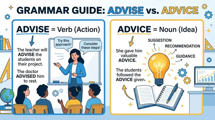 Advise or Advice: Quick Answer