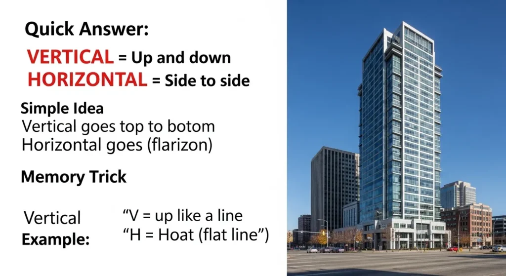 Vertical or Horizontal: Quick Answer