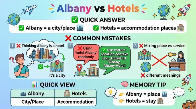 Common Mistakes with Albany or Hotels 