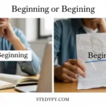 beginning or begining