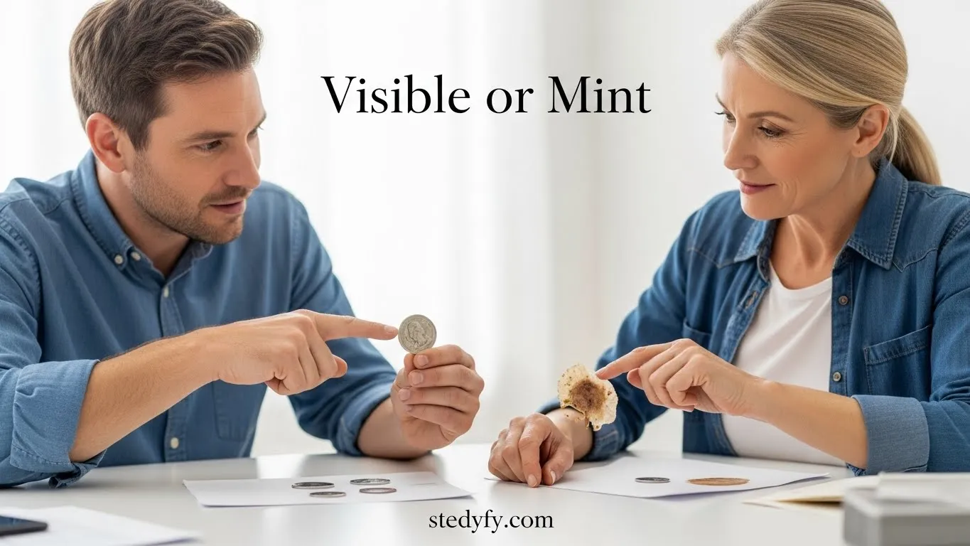 visible or mint