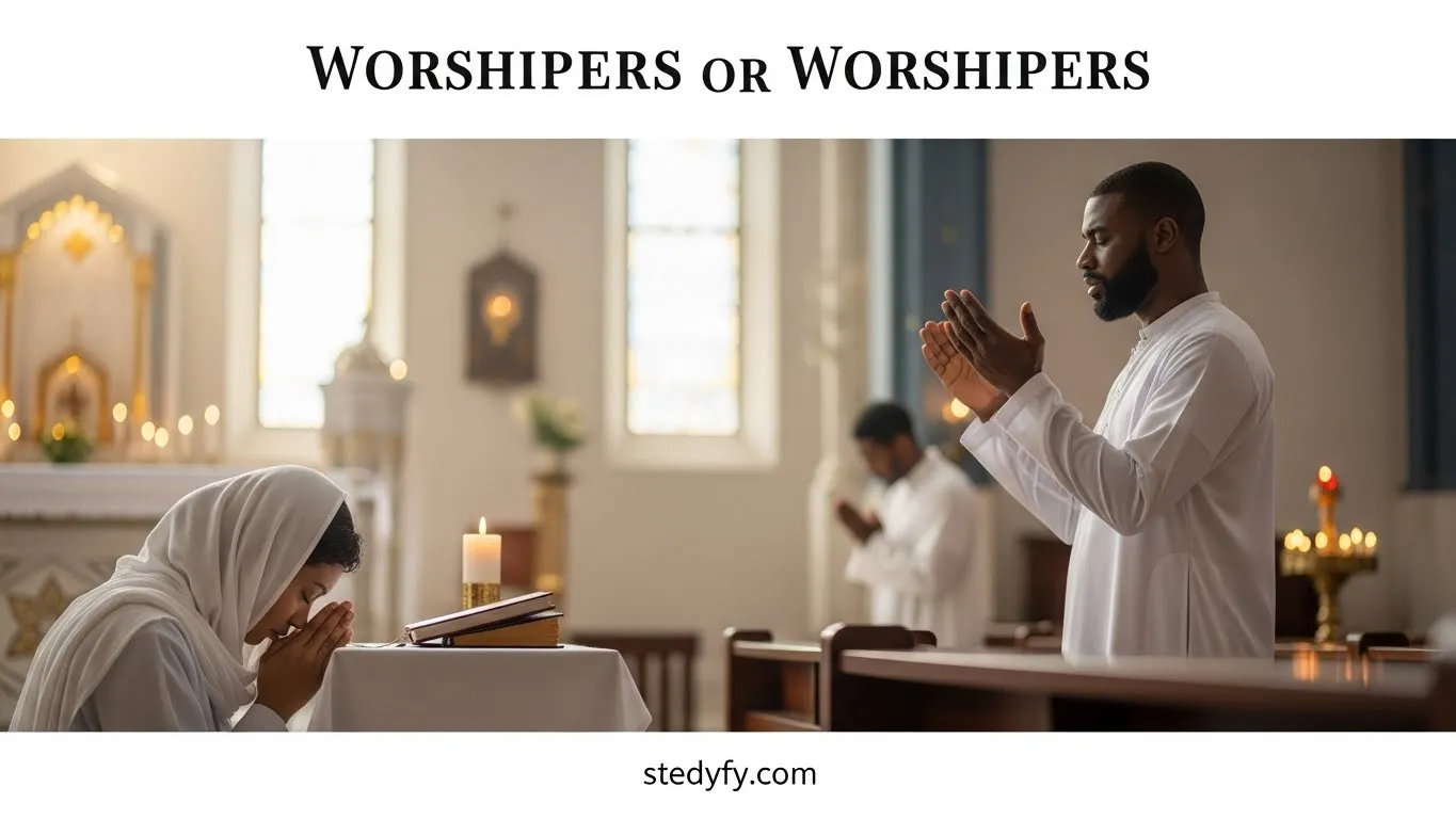 worshippers or worshipers