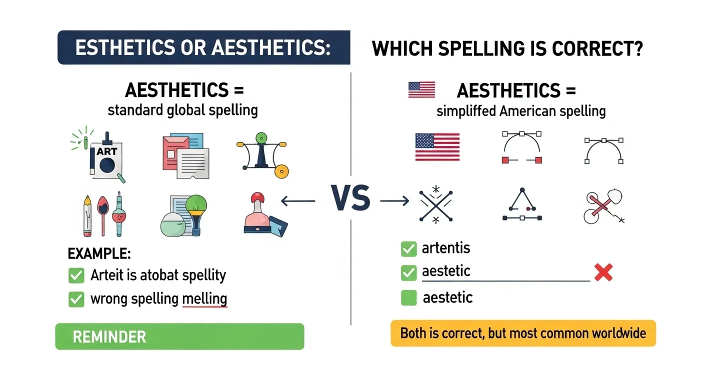 esthetics or aesthetics