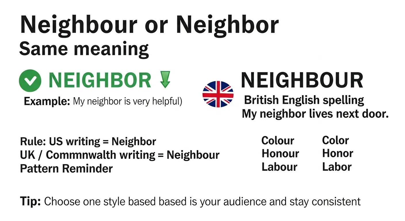 neighbour or neighbor