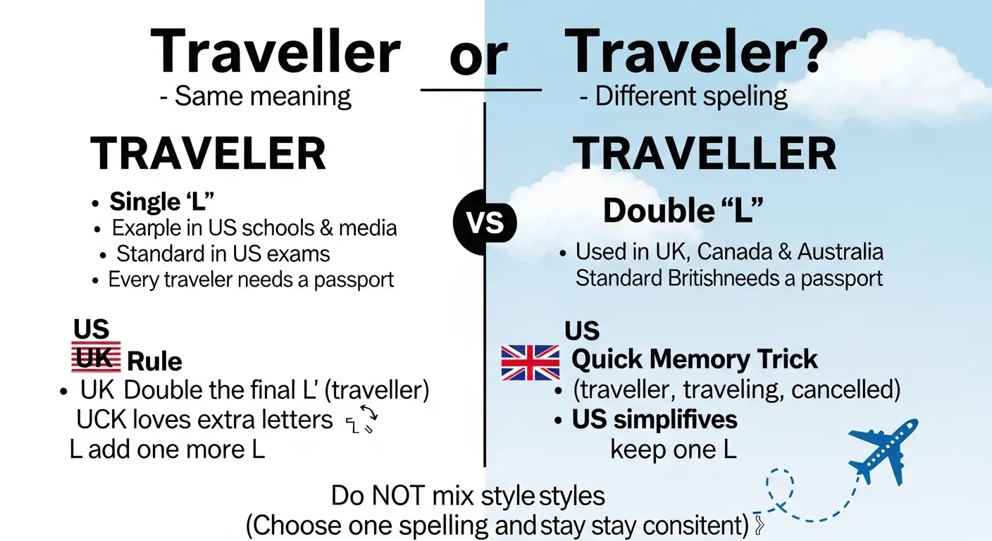 traveller or traveler