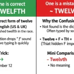 twelvth or twelfth