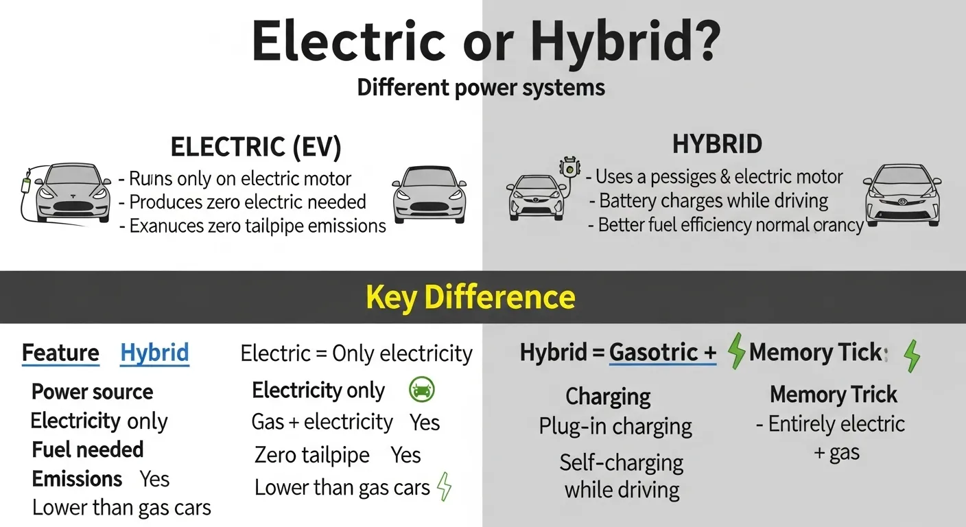 electric or hybrid