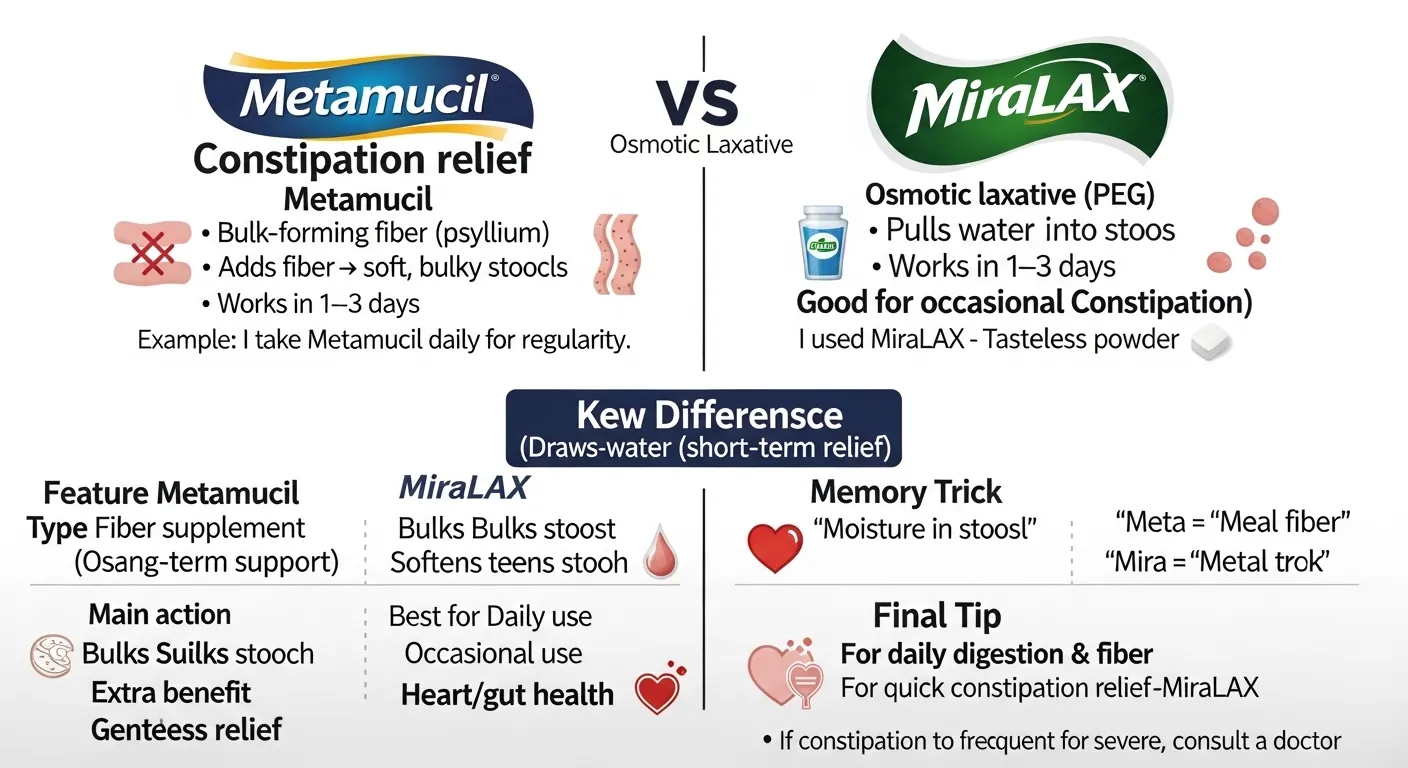 metamucil or miralax