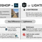 photoshop or lightroom