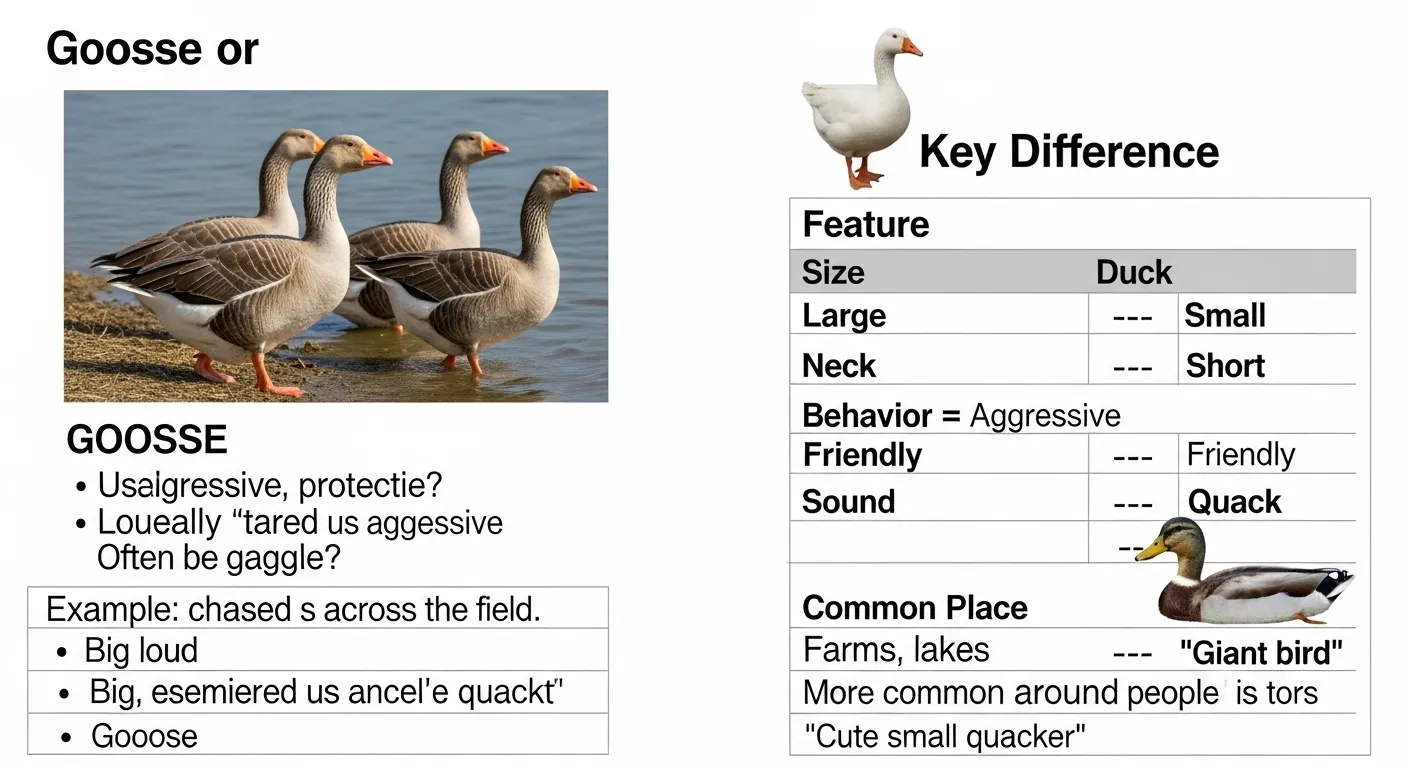 goose or duck