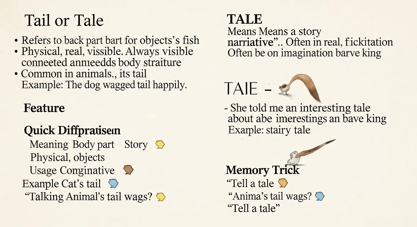 tail or tale