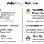 volumn or volume