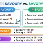 savoury or savory