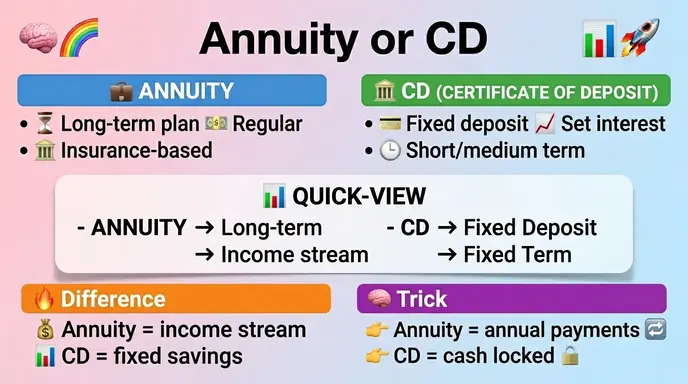 annuity or cd