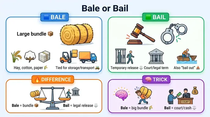bale or bail