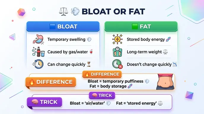 bloat or fat