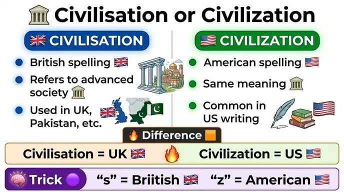 civilisation or civilization