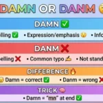 damn or danm