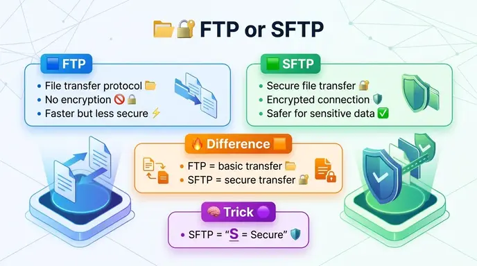ftp or sftp
