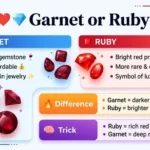 garnet or ruby
