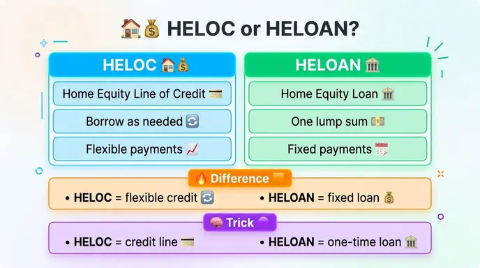 heloc or heloan