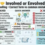 involved or envolved