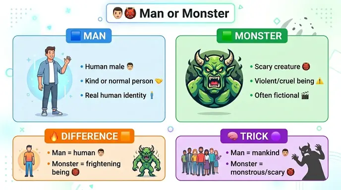 man or monster