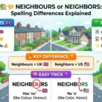 neighbours or neighbors