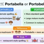 portabella or portobello