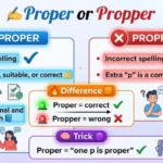 proper or propper