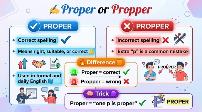 proper or propper