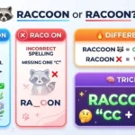 raccoon or racoon