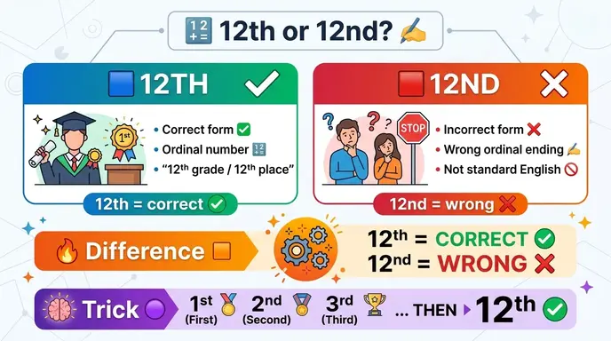 12th or 12nd