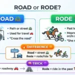 road or rode