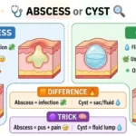 abscess or cyst