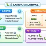 larva or larvae