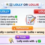 lolly or lollie