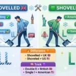 shovelled or shoveled